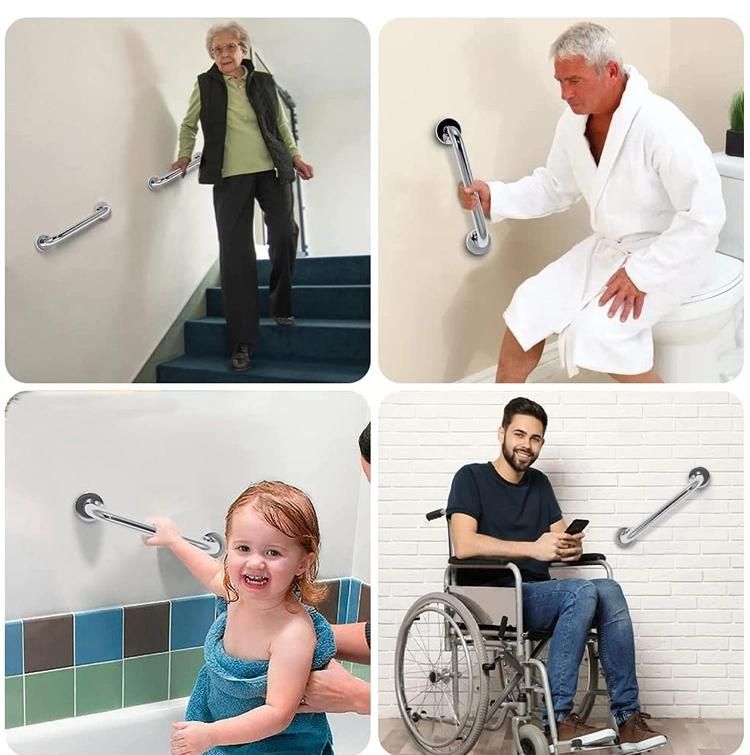 Grab Bar Stainless Steel Bathroom Disable People Elderly Bathtub Handrail Safety Handle Bars