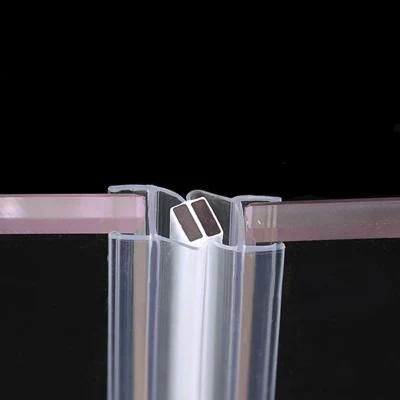 Door and Window Accessories PVC Magnetic Door Glass Seal