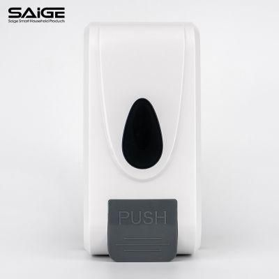 Saige 1000ml Wall Mount Bathroom Manual Foam Hand Sanitizer Soap Dispenser