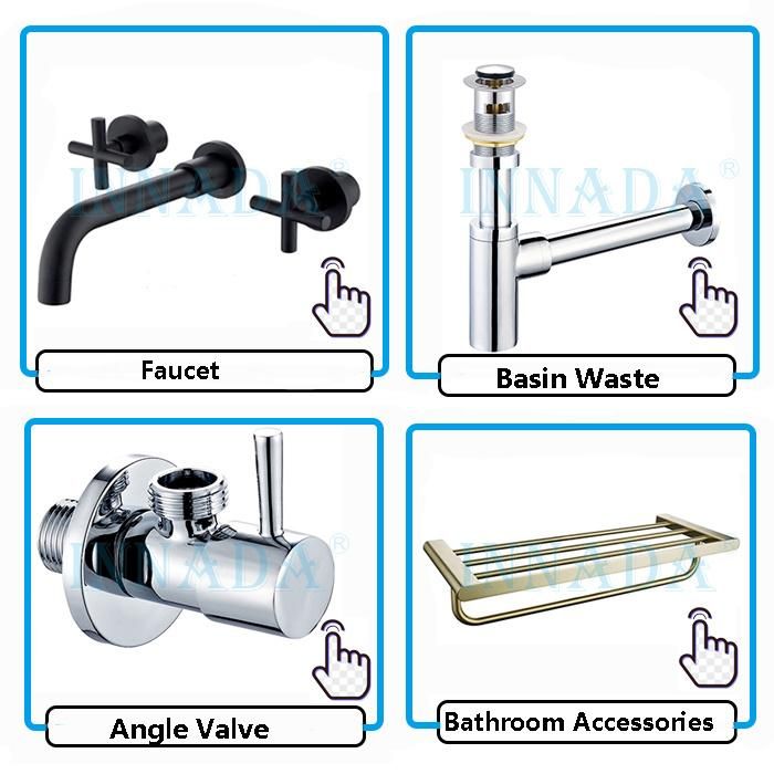 Fashion Bathroom Accessory Set 6PCS Bathroom Fittings Bathroom Sets for Hotel Household