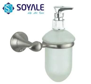 Zinc Alloy Tumbler Holder with Glass Toothbrush Cup Brush Nickel Finishing Item Sy-3958 Starfish Series