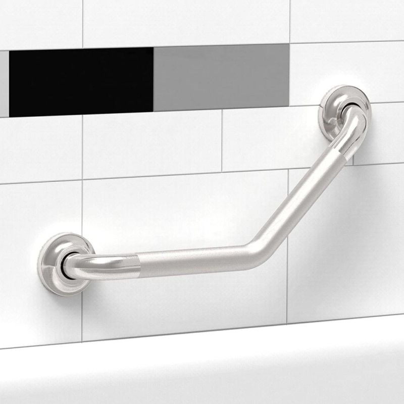 Stainless Steel Bathroom Angled Grab Bar (02-109B)
