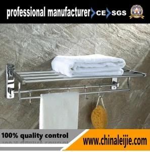 Hot Selling Unique Hotel Bathroom Accessories 304 Stainless Steel Chrome Towel Rack