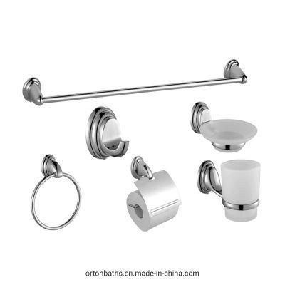 Africa Pakistan India Cheap Economical 6PCS 7PCS Zinc Alloy Antique Chrome Gold Bathroom Fitting Set Accessories