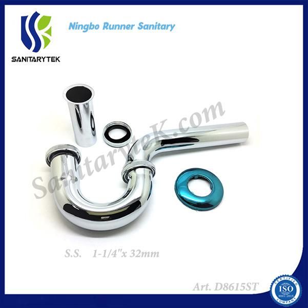 Stainless Steel P Trap Siphon for Basin (D8615ST)