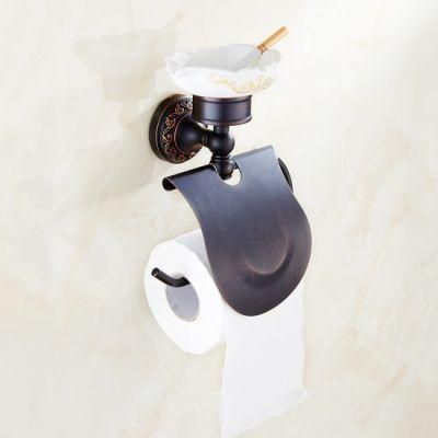 FLG Bathroom Paper Holder with Soap Box Wall Mounted