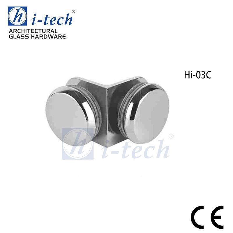 Hi-03c 90 Degree Glass Clip Circle Connector