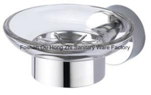 Luxury Bathroom Hardware Soap Dish with Glass