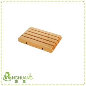 Wooden Soap Dish Soap Holder Bamboo 002