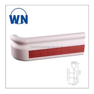 159mm Width Wall Mounted Aluminum PVC Grab Rail for Hospital
