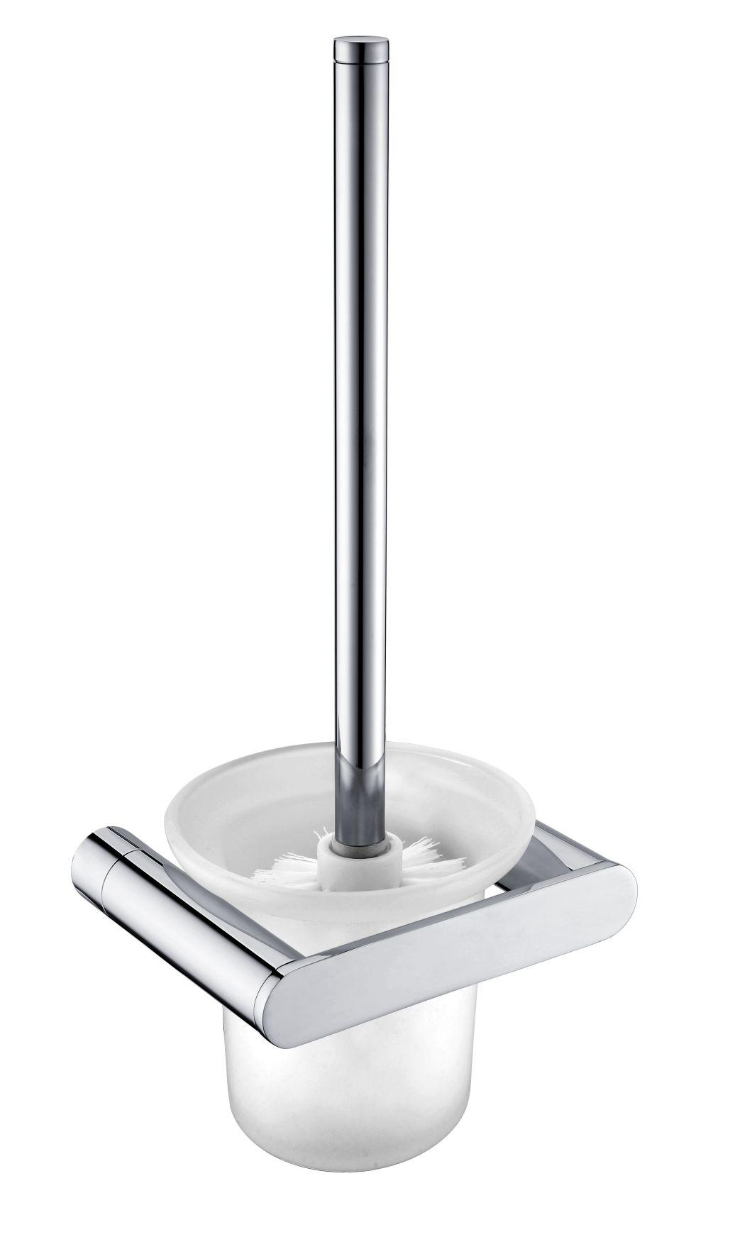 Stainless Steel Mirror Polished Chrome Toilet Brush and Holder Toilet Brush Holder