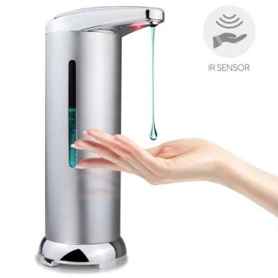 2021 Hot Selling Durable Battery Smart Stainless Steel Touchless Automatic Sensor Liquid Soap Dispenser