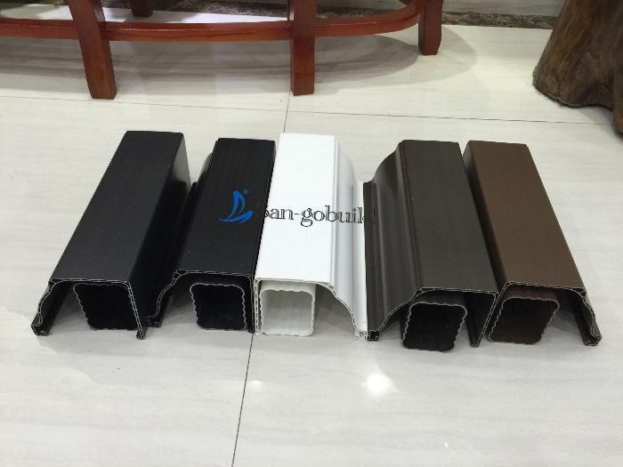 PVC Rainwater Drainage Tube and Pipe Long Lifespan Roof Material Vinyl Roofing Gutter Drop Outlet