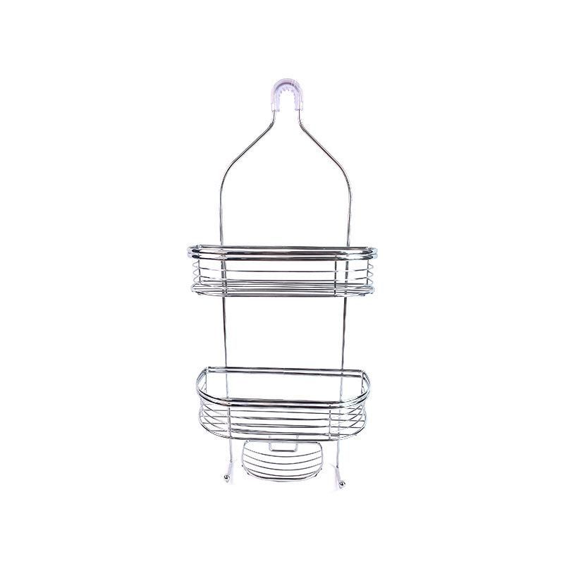 Bathroom Accessory Hanging Shower Head Storage Shelving Caddy Organizer