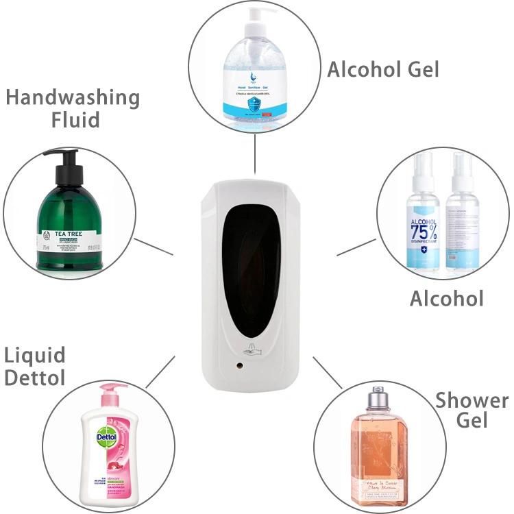 Household Hotel Auto Electric Infrared Sensor Touchless Automatic Soap Dispensers