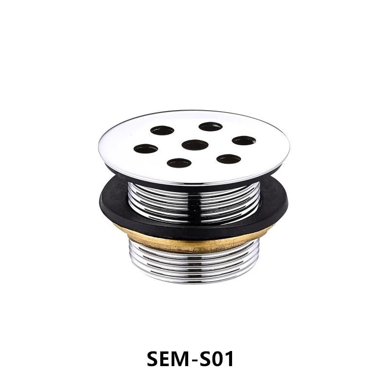 Stainless Steel SS304 Pop up Drainer Bathroom Drain with or Without Overflow