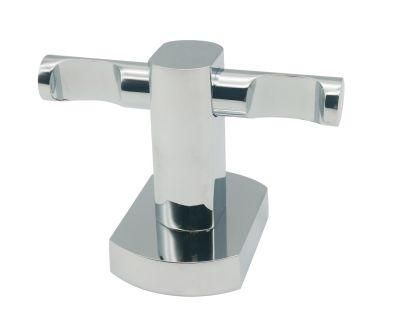 Modern Wall Mounted Chrome Plated Bathroom Accessories Double Coat Hooks (NC50056)