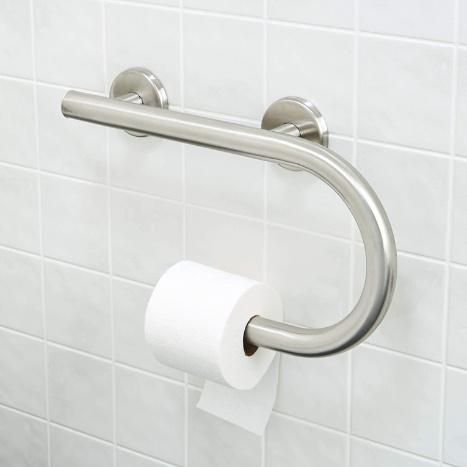 Stainless Steel304 Bath Ware Vertical Angle Grab Bar