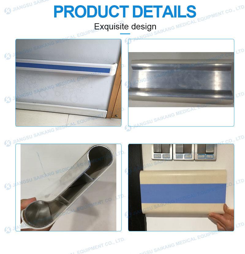 Ce Factory Cheap Hospital PVC Handrail