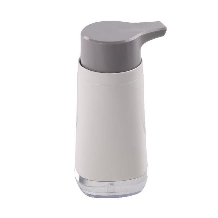 Factory Supply Simple Design Kitchen Bathroom Hotel Plastic Standing Pump Manual Hand Press Liquid Soap Dispensers