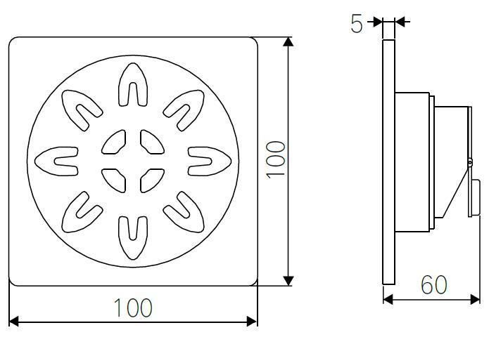Modern High Quality Cheap Stainless Steel Bathroom Floor Drain for Home Use