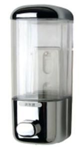 Elegant 500ml Silver Plastic Liquid Hotel Soap Dispenser