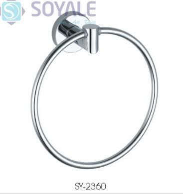 Brass Material Towel Ring Chrome Finishing Sy-2360