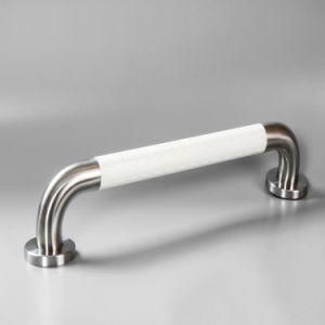 Straight Hotel Bathroom Polishing Finish Easy Wall Mounted Grab Bar with ABS Covers
