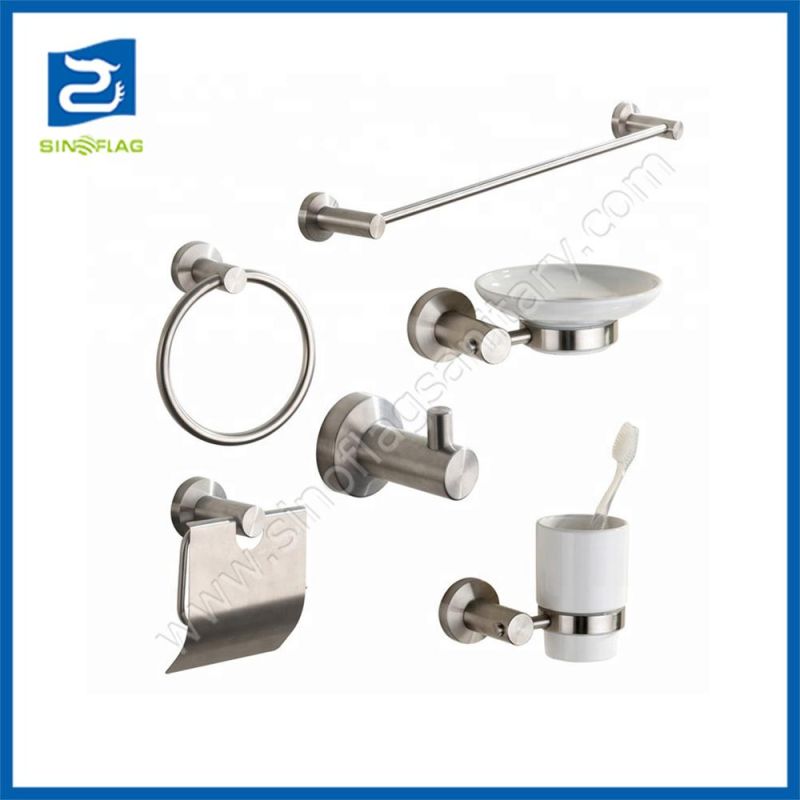 Stainless Steel Bathroom Accessories Bottle Manual Soap Dispenser