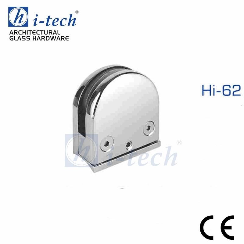 Hi-61 Good Selling Bathroom Zinc Shower Glass Clip