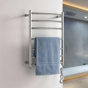 Hotel Bathroom Stainless Steel Safety Electric Wall Hung Towel Warmer
