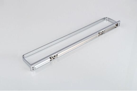 New Design Bathroom Accessories Solid Brass Polished Chrome Single Towel Bar Single Towel Rail Bathroom Towel Holder