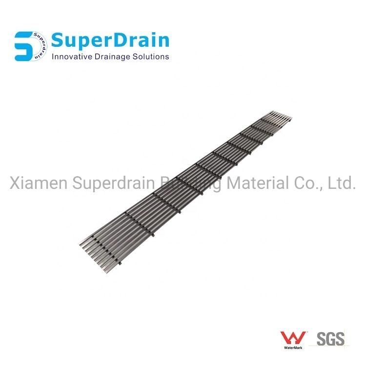 Stainless Steel Sanitary Ware Straight Grate for Pool