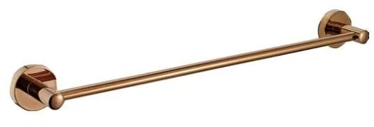 Round Base Bathroom Design 304 Stainless Steel Wall Mounted Rose Gold Bathroom Accessories Set