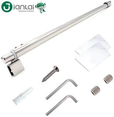 Shower Room Glass Panel Corner Support Arm Telescopic Support Bar