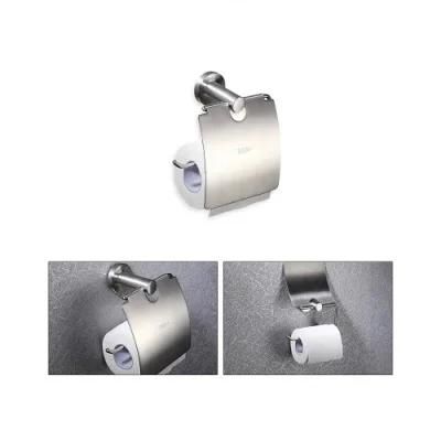 SUS 304 Stainless Steel Bath Toilet Roll Paper Tissue Box/Holder of Hanger Accessories Toilet Paper Holder