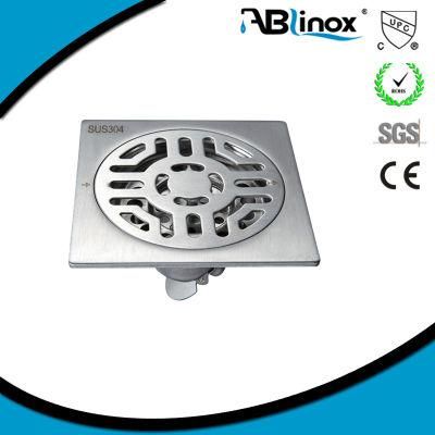 Traditional Manhole Cover Floor Drain at Shower Room