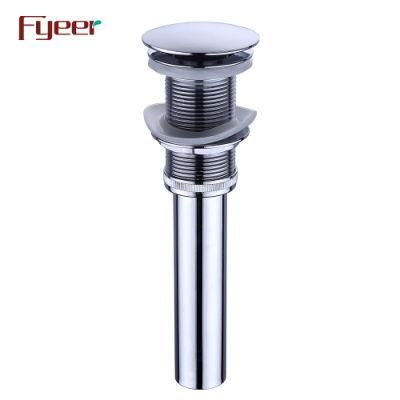 Fyeer Brass Pop up Drain Without Overflow