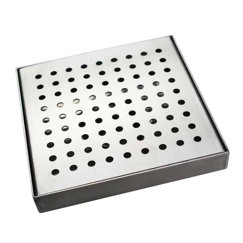 4 Inch Square Shower Drain Stainless Steel 304/316 Floor Drain