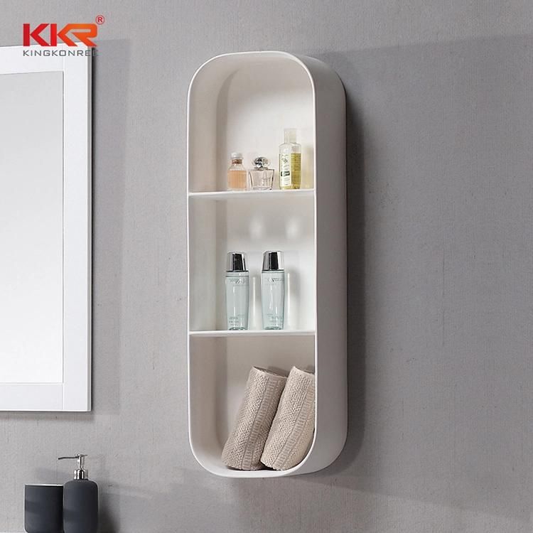 Kkr Solid Surface Bathroom Shower 3 Layers Solid Surface Shelf Niche