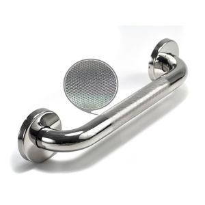 Stainless Steel Disabled Safety Grab Bar Annular Knurled Polished