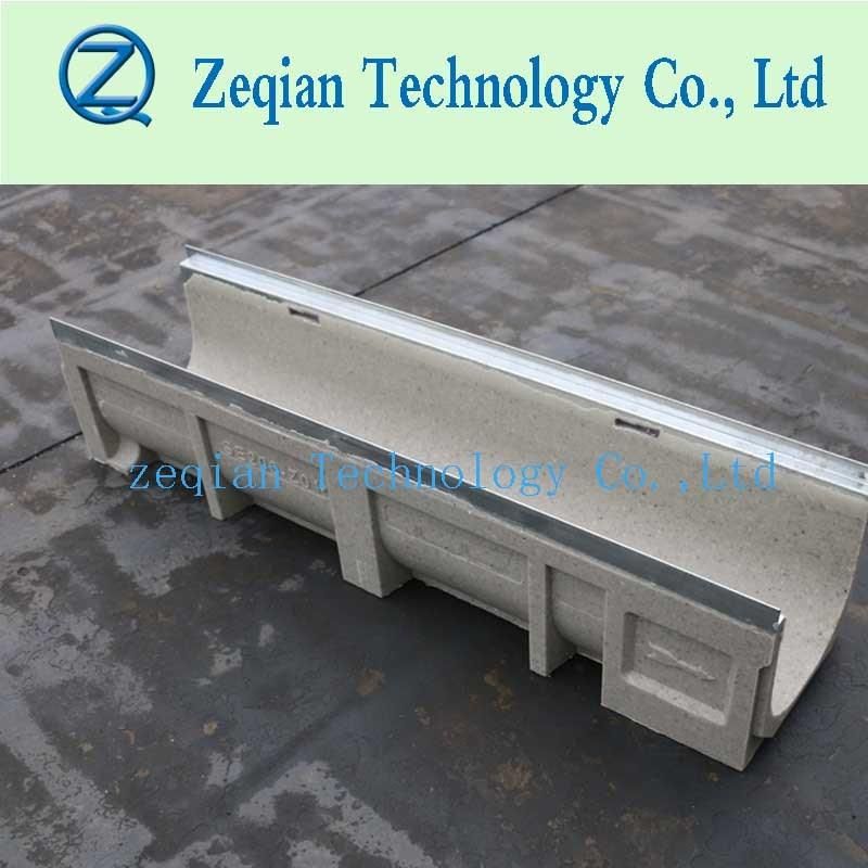 Trench Drain with C250 Class Steel Grating Cover