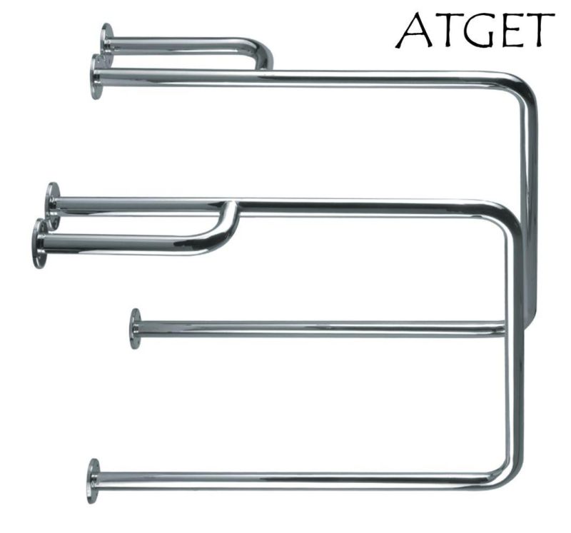 Bnh-19046 Stainless Steel Wall to Wall H-Shape Grab Bar Safety Handrail