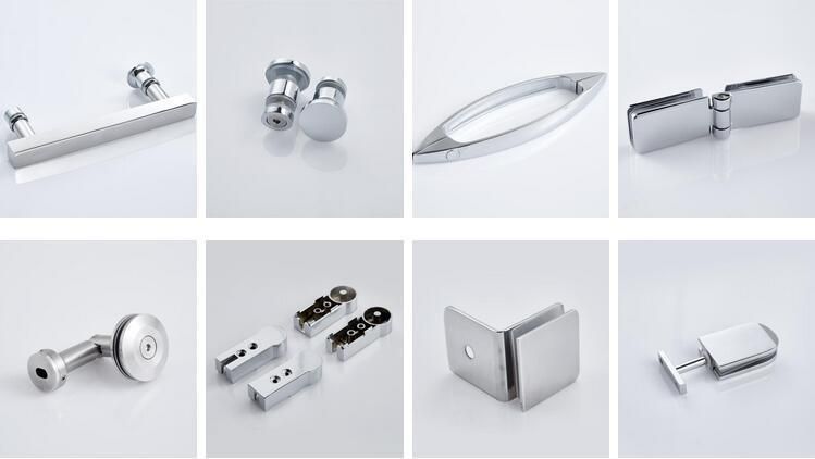 Zinc Alloy Base Pivot Hinge Accessories for Glass Shower Doors