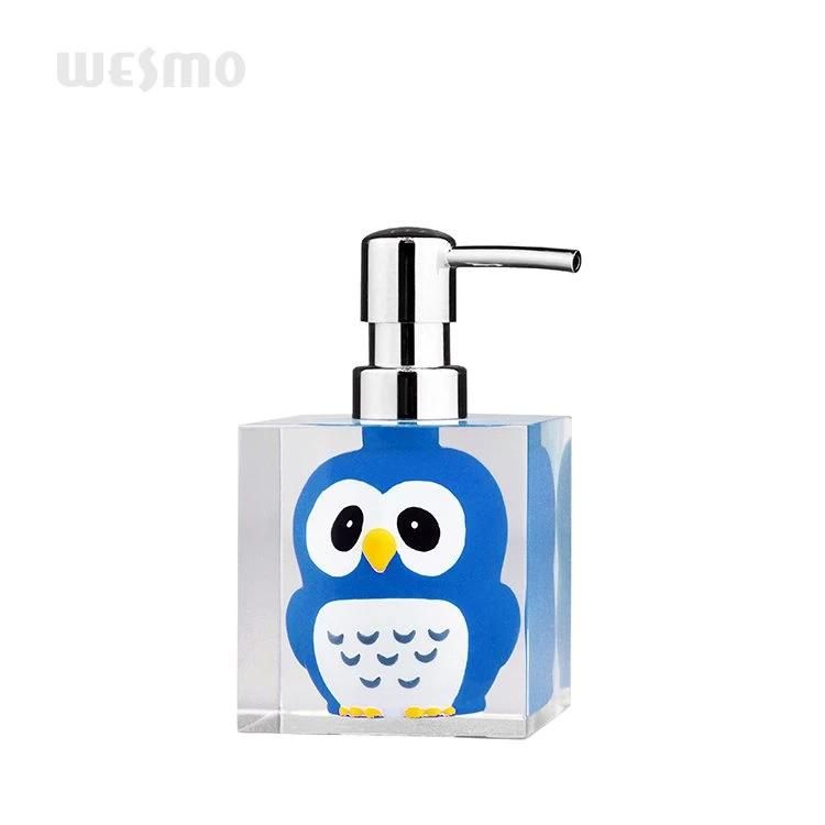 Children Style Polyresin Soap Dispenser