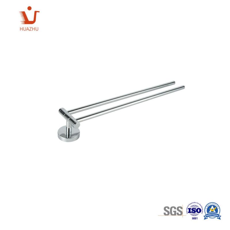 Modern Wall Mounted Towel Bar for Bathroom High Quality OEM Factory Double Bar