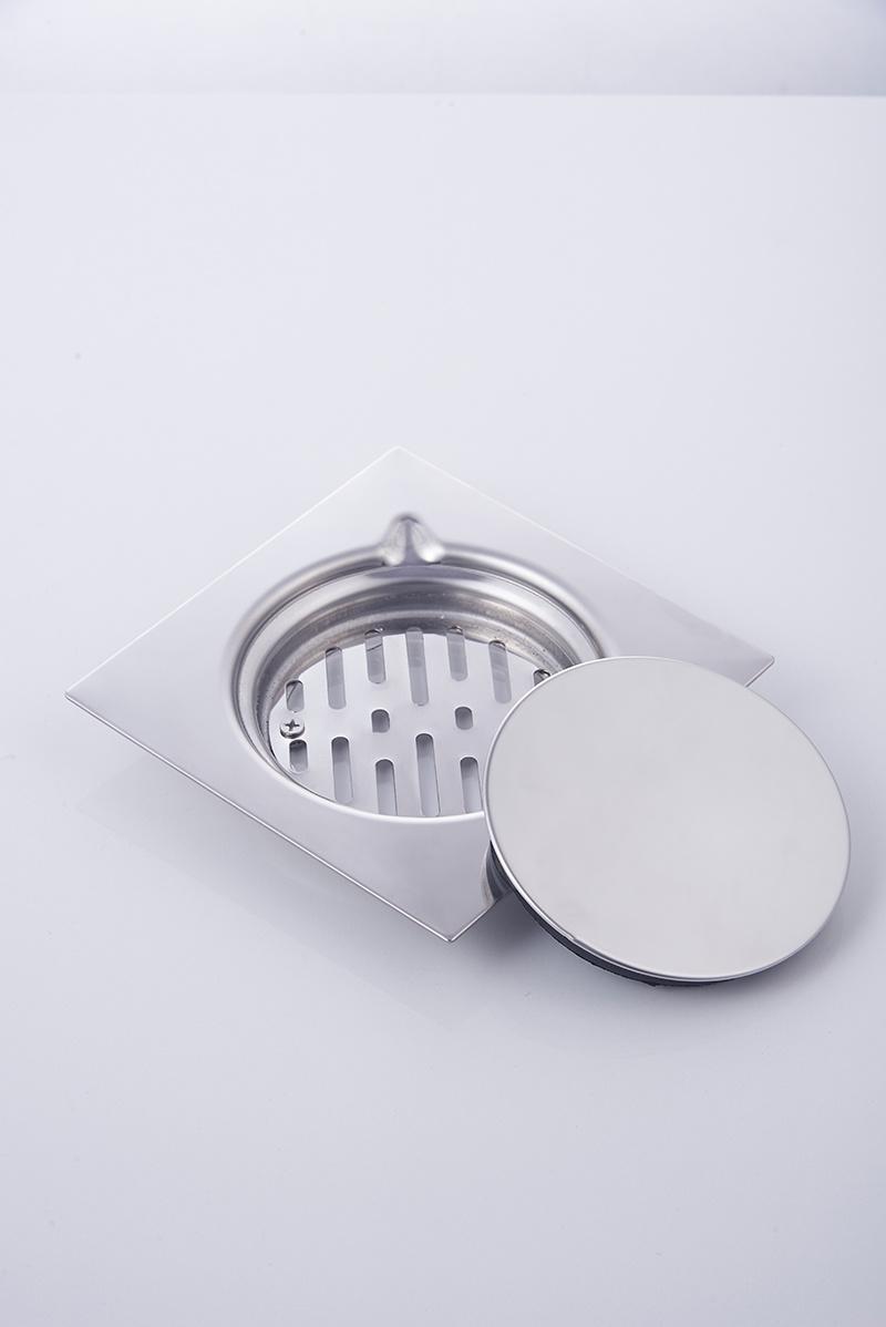 6 Inch Stainless Steel Floor Strainer Bathroom Toilet Kitchen Floor Drain