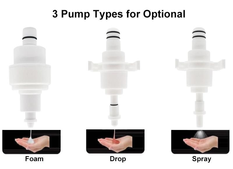 ABS Plastic Touchless Infrared Sensor Spray Disinfectant Hand Sanitizer Automatic Soap Dispenser 1200ml