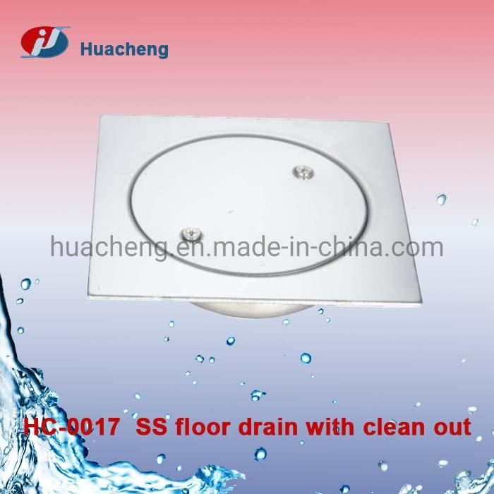 Sanitary Ware Stainless Steel 201 Floor Drain with 2 Screw