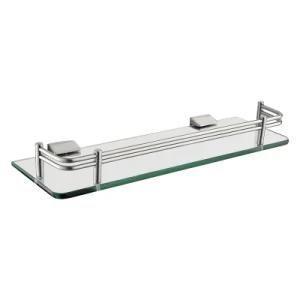 Luolin -Saver in Future- Bathroom Glass Shelf Glass Rack, Corner Rack Rectangle Shower Shelf, Shower Caddy Bath Tray Glass, 27140-13